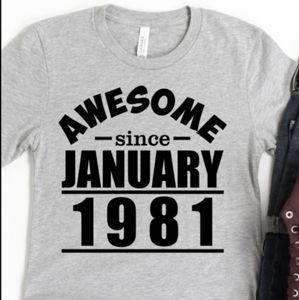 You are AWESOME Birthday shirt